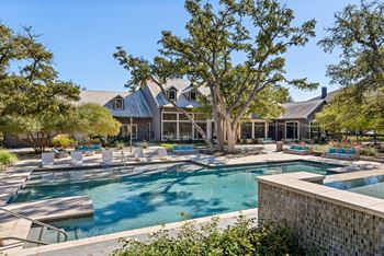 Swimming Pool With Relaxing Sundecks at Preserve at Rolling Oaks, Austin